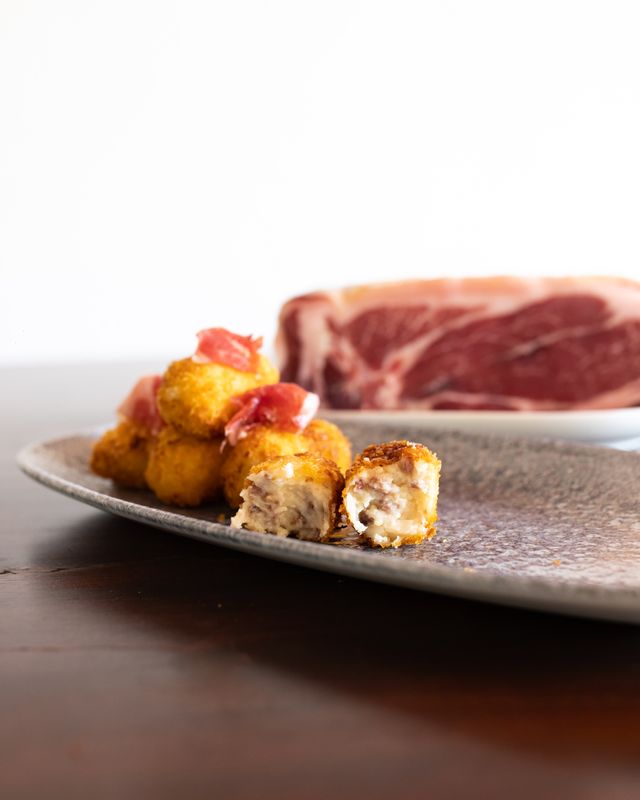 Croquetes de pernil ibèric Croquetiel